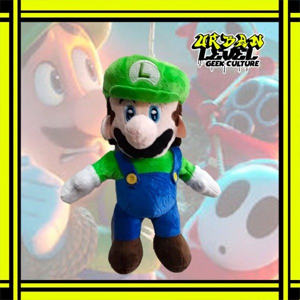 Producto - Peluche Luigi Mario Bros VIDEOJUEGOS