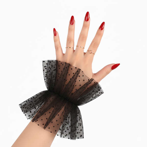 Producto - Manga de Tul Negro para Fotos (precio por unidad)