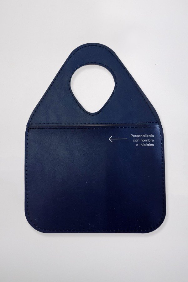Producto - Bolsa organizadora para autos RUBEN azul simil cuero