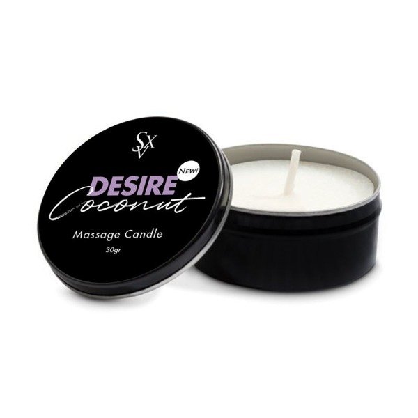 Producto - Massage Candle Desire Coconut 30Grs