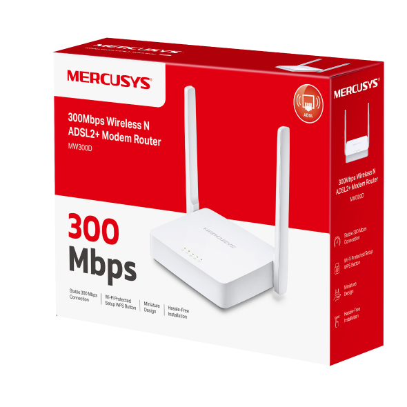 Producto - ROUTER WIFI MERCUSYS MW302R 300MBPS