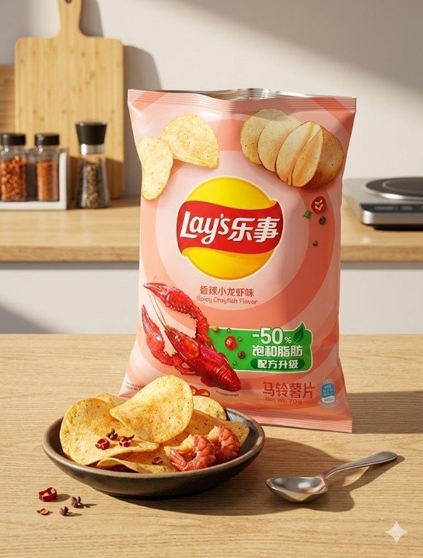 Producto - Papas Fritas Lays Sabor Langosta Picante