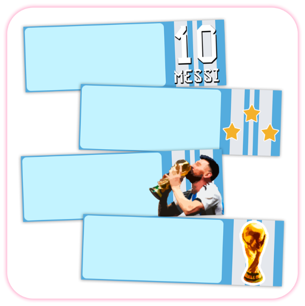 Producto - Kit Imprimible Etiquetas para Lápices ARGENTINA