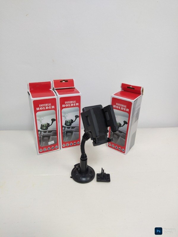 Producto - Soporte celular auto trae para vidrio, rejilla de aire y adhesivo tablero - 1