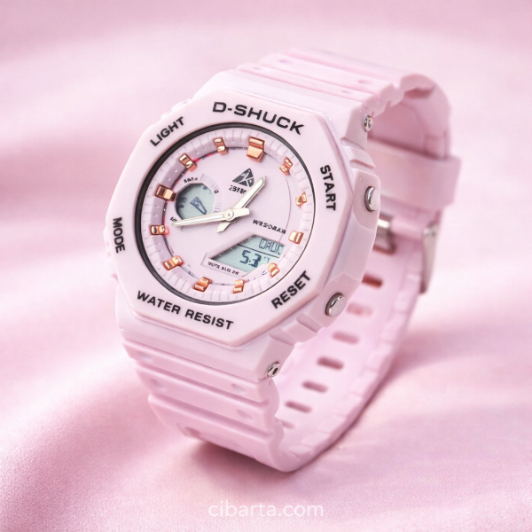 Producto - Reloj deportivo sumergible 2238 D-Shuck Lila Pastel