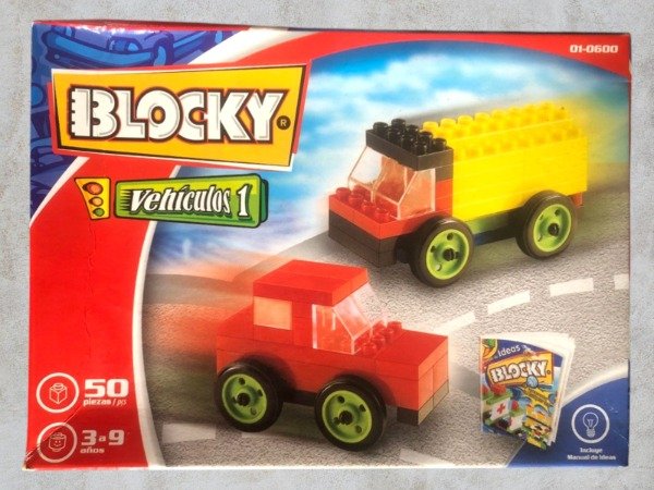 Producto - Blocky Vehiculos 1 - 40 piezas
