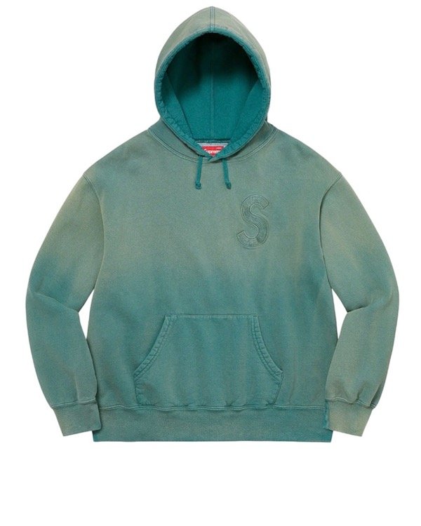 Producto - HOODIE SUPREME S LOGO WASHED