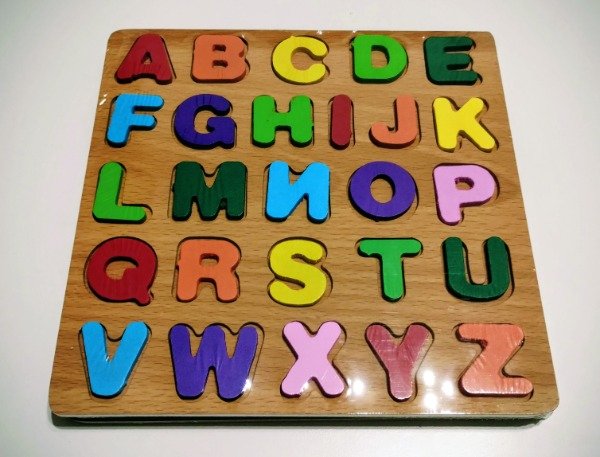 Producto - Abecedario encastrable