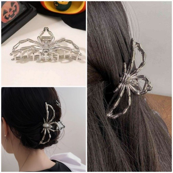 Producto - Broche de metal Araña larga