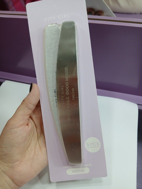 Producto - Lima metal city con repuesto 240/240