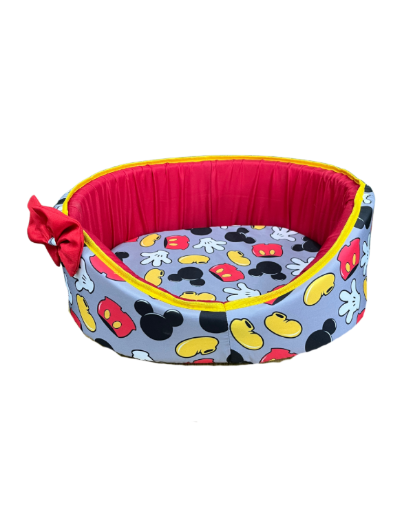 Producto - Cama / Moisés de Lujo para Mascotas - Diseño Mickey Mouse T 1