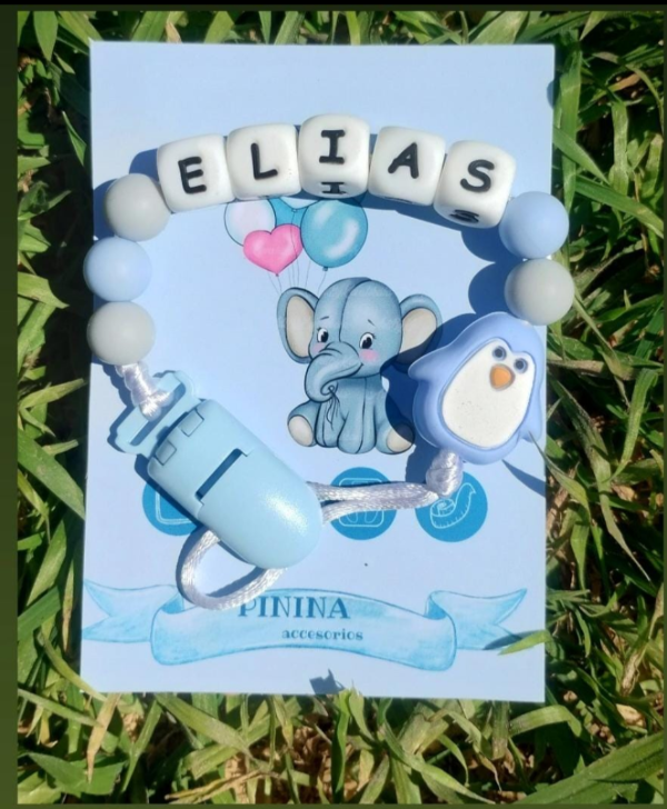 Producto - Portachupetes libre de bpa personalizado