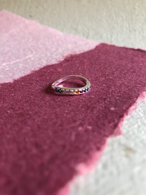 Producto - Anillo Cristales Colores