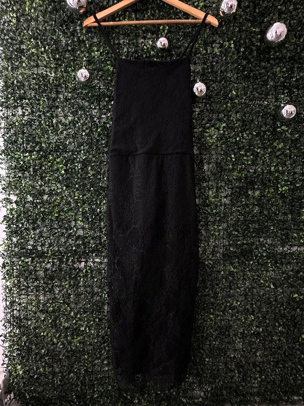 Producto - Vestido Largo Encaje Black