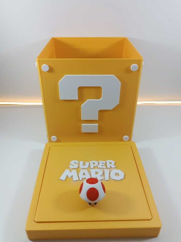 Producto - Pochoclera Question Block Súper Mario Bros