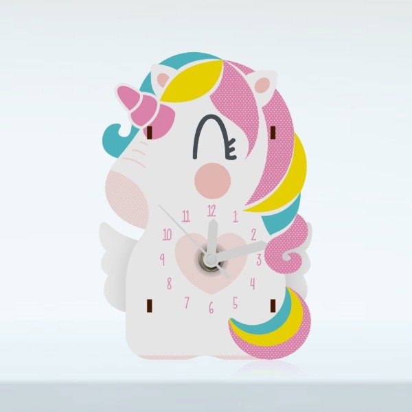 Producto - Reloj de escritorio Unicornio