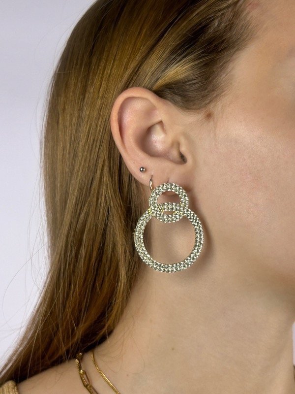 Producto - AROS DORADOS CON CUBICS 1561 - 0
