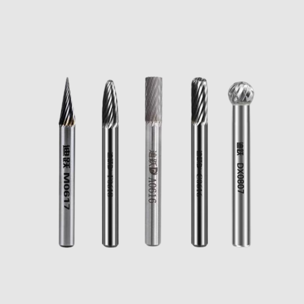 Producto - Set 5 Fresa Lima Rotativa O6mm Cabo De 6mm Metal Duro Acero