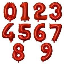 Producto - GLOBO METALIZADO ROJO 32 PULGADAS (80CM) APTO HELIO