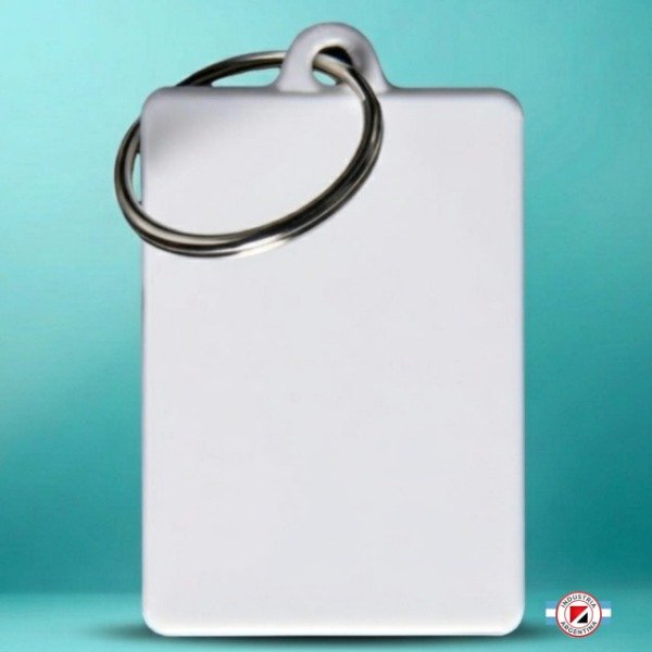 Producto - LLAVERO RECTANGULAR BRILLANTE X 50 U