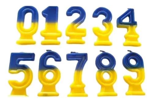 Producto - VELA NUMERO BOCA