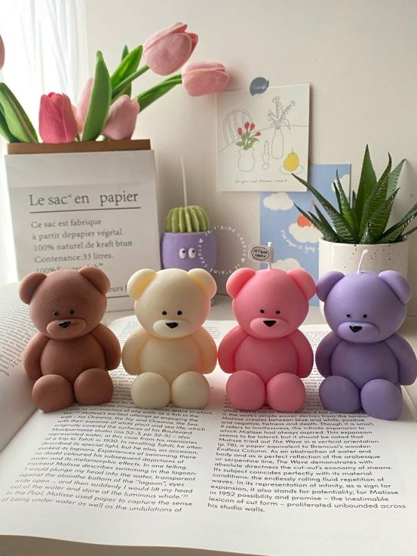 Producto - Molde de silicona oso liso gd