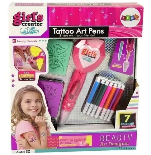 Producto - JUEGO DE TATUAJES EN CAJA