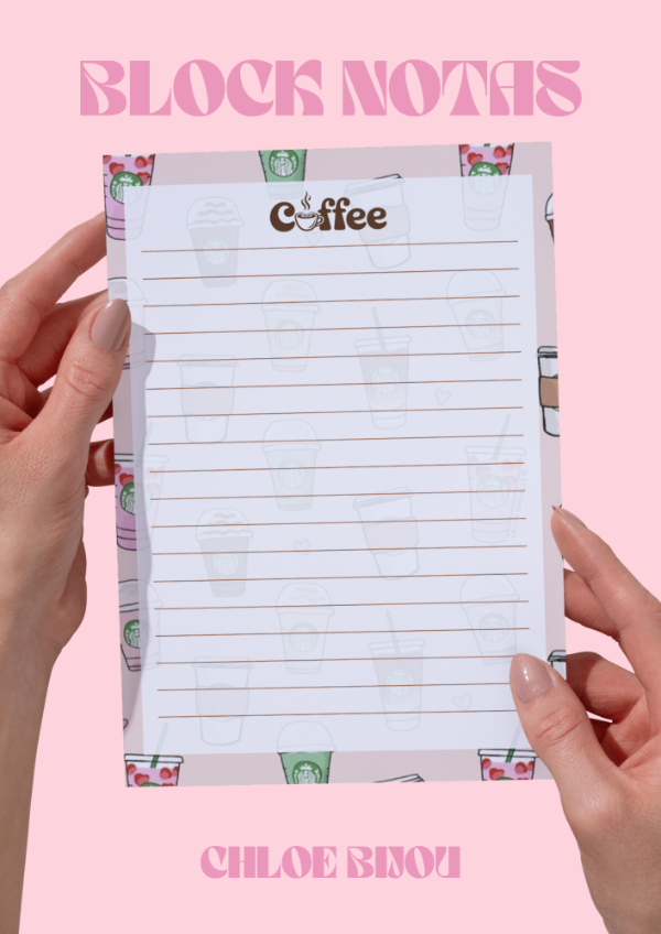 Producto - Block notas A5 Coffe - 2