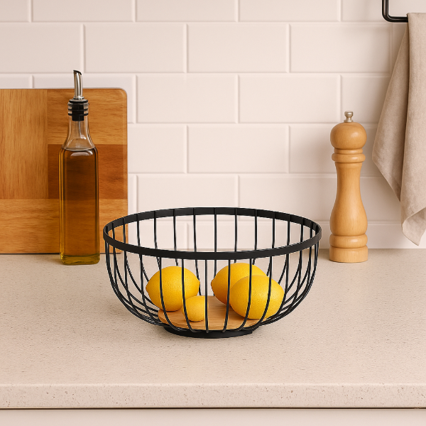Producto - FRUTERA MULTIFUNCIONAL CON BASE DE BAMBÚ