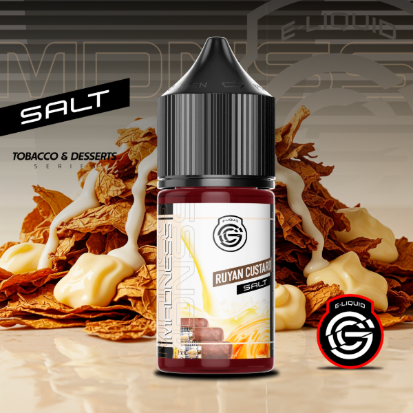 Producto - MADNESS SALT RUYAN CUSTARD (TABACO VAINILLA) 30ML 25ML