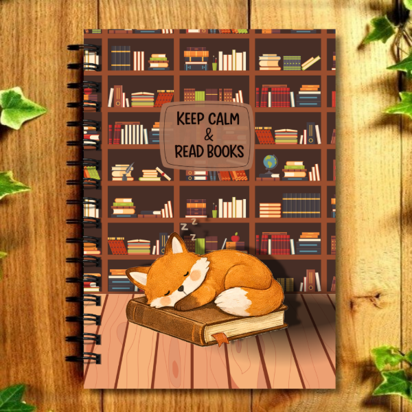 Producto - ECO CUADERNO - "Zorrito Mimido" 80 Hojas de 15x21 cm