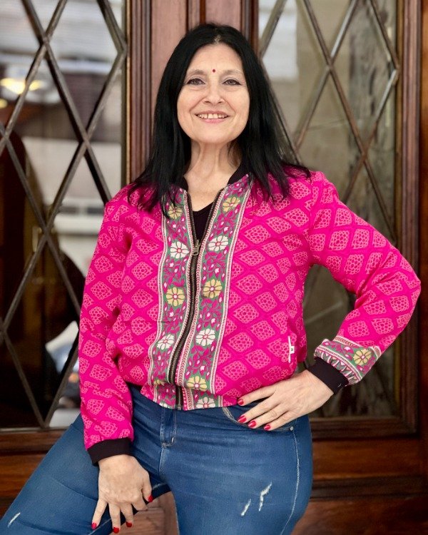 Producto - Campera Devi  Fucsia Symphony. Talle M