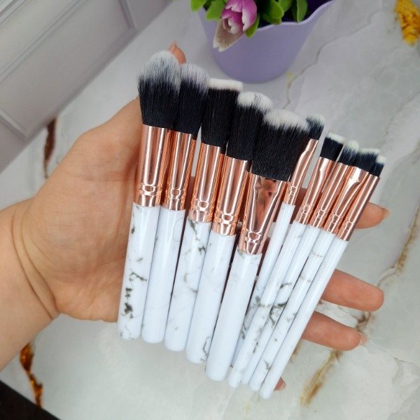 Producto - Set de brochas mango efecto marmol - 1