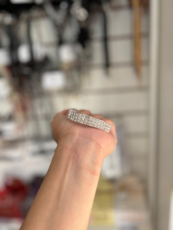 Producto - PULSERA PLATEADA 3 LINEAS COD 195