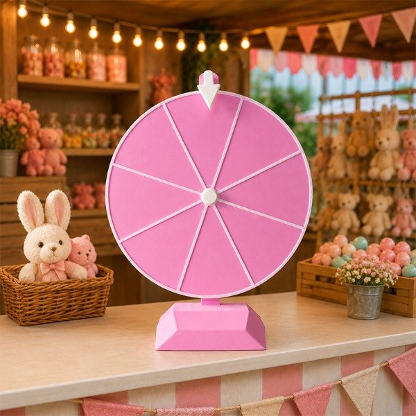 Producto - Rueda De La Fortuna 20cm Ruleta Giratoria De Premios Suerte
