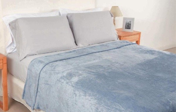 Producto - Frazada Blanco Paris Flannel