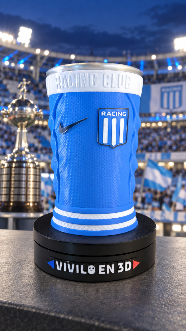 Producto - VASO CHOPP 500ML RACING CLUB CAMPEON DE AMERICA - 0