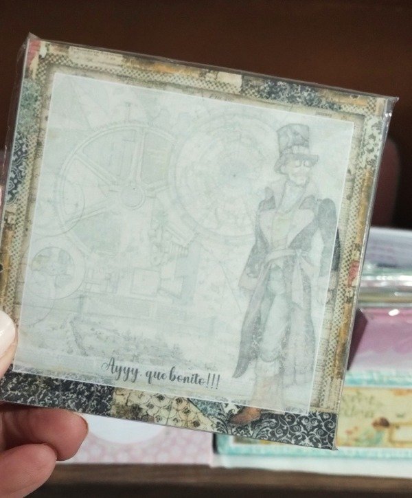 Producto - Notitas 10x10 Steampunk - 1