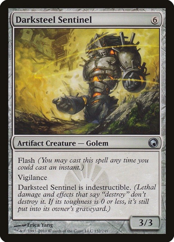 Producto - Darksteel Sentinel  Scars of Mirrodin