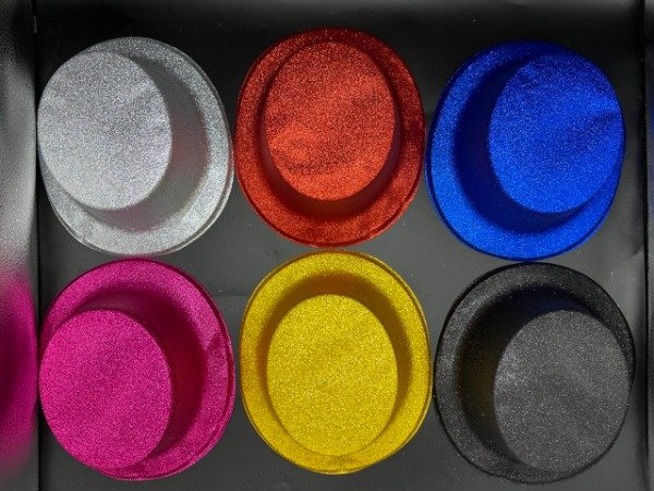 Producto - Sombrero Galera Glitter Cotillón