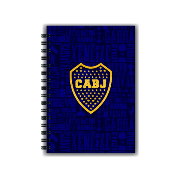 Producto - Cuaderno Tapa dura A5 Boca