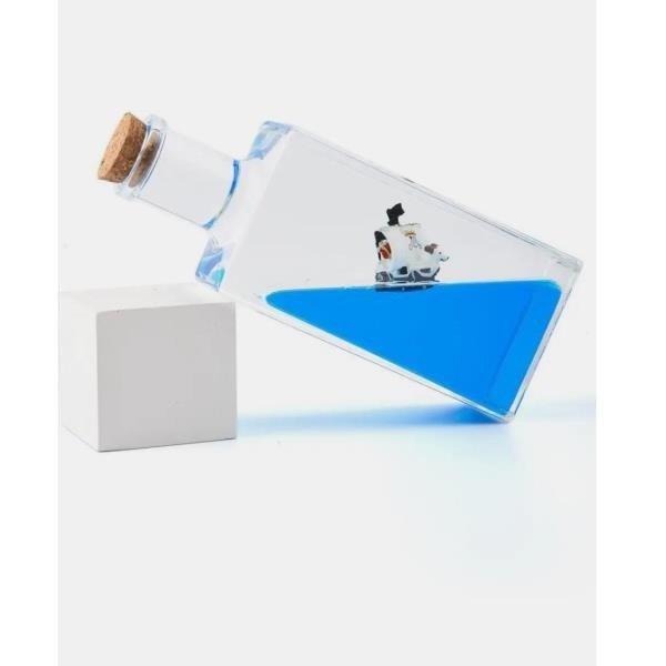 Producto - BARCO ONE PIECE BOTELLA #01 INSUMERGIBLE COLOUR BOX SIZE 15X5 CM