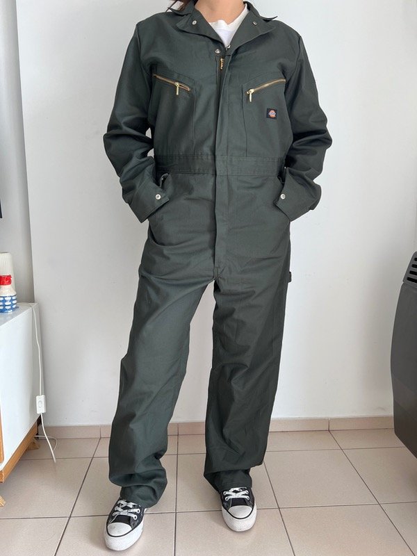 Overol Dickies Verde Militar El Point Americana