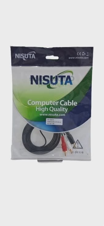 Producto - Cables de 2 RCA a plug 3.5 NISUTA