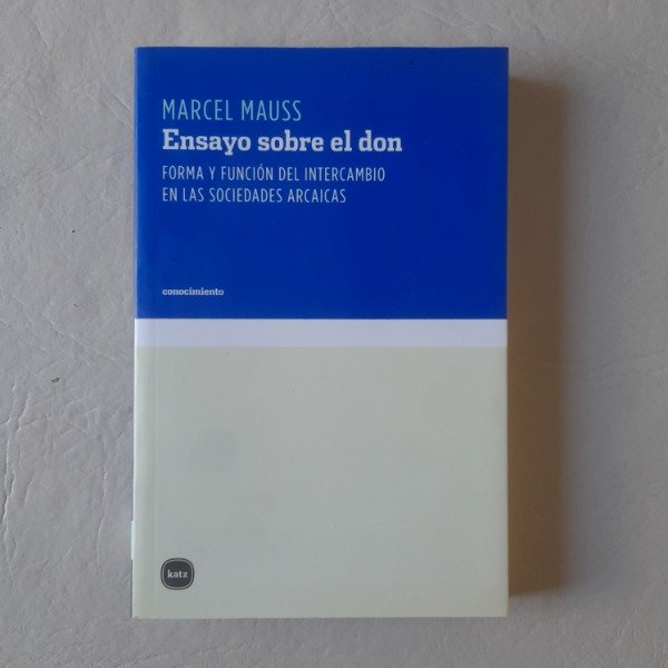 Producto - Ensayo sobre el don