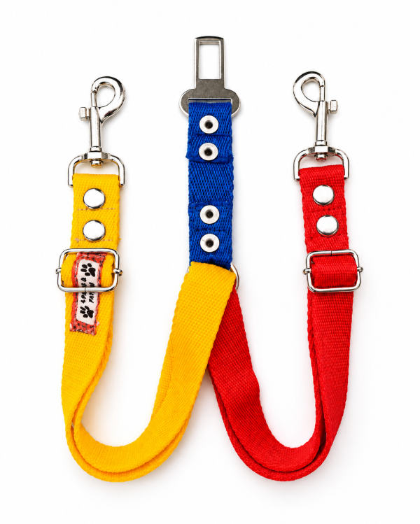 Producto - Cinturón de seguridad doble para auto.Viajá tranquilo con tu perro. - 0