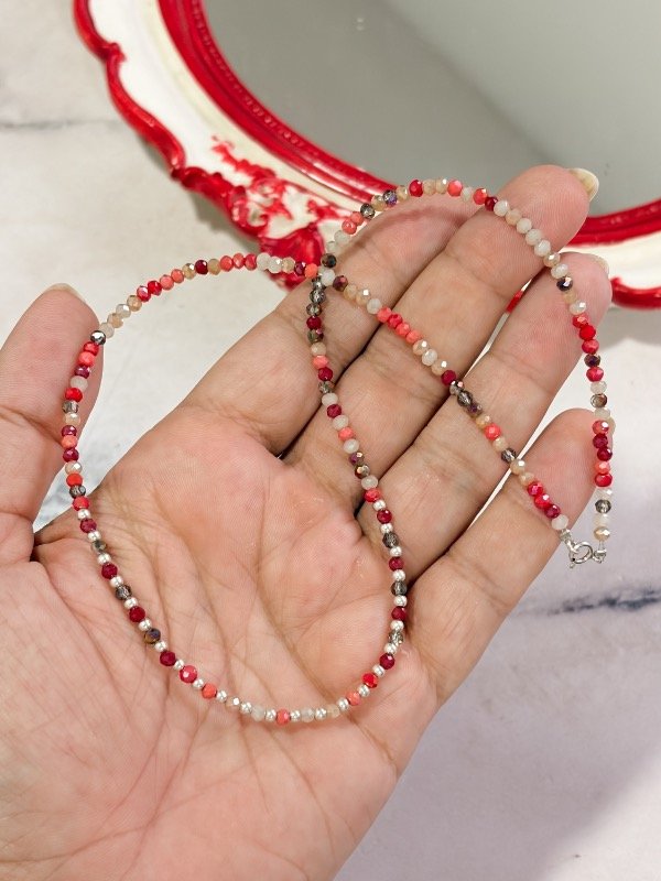 Producto - Choker minis cristales 42cm - 1