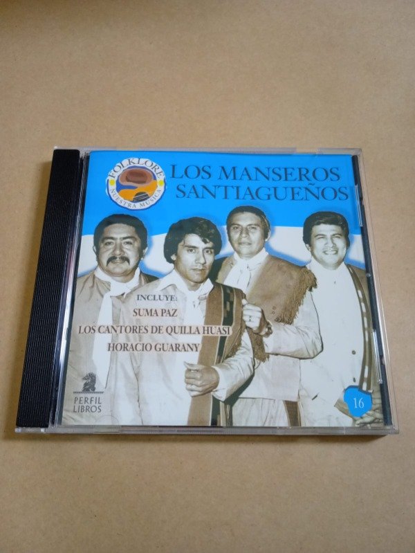 Producto - Folklore nuestra música #16 - Los manseros santiagueños - Perfil libros S/F - 0