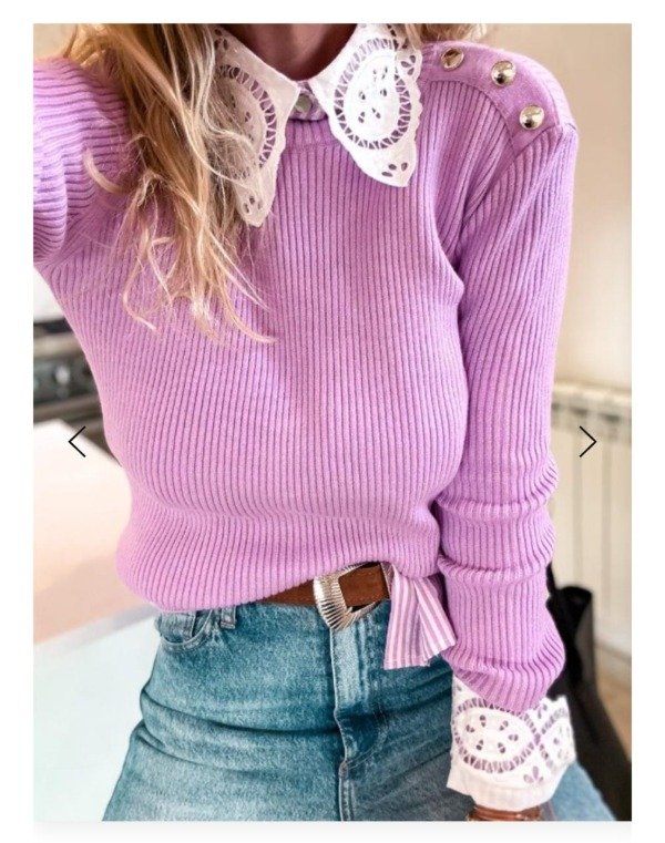 Producto - Sweater Estonia Lila