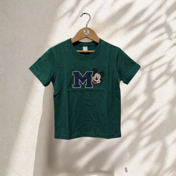 Producto - Remera de Algodón Mickey Verde